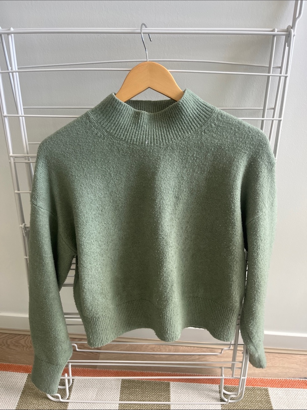 Women's Sage Mock Neck Sweater